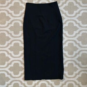 Elegant Black Pencil Skirt